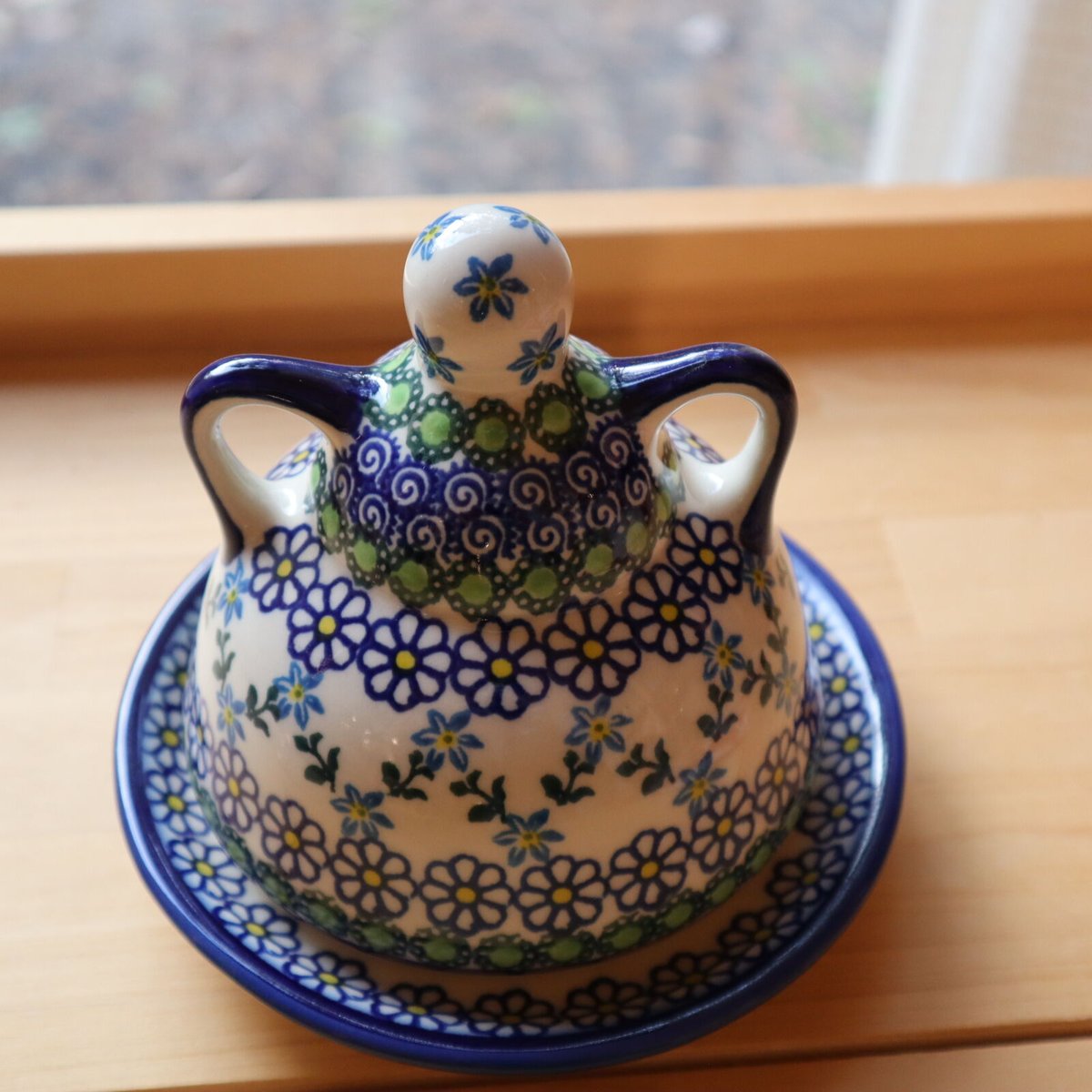 ポーリッシュポタリー　チーズレディ　大 ビッグサイズ！チーズレディ ポーランド ポーリッシュポタリー