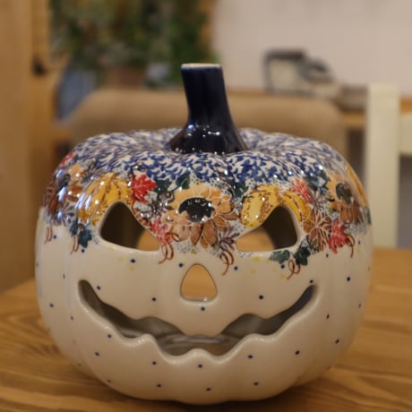 新品　ポーリッシュポタリー vena  ジャックオーランタン　パンプキン 新品ポーリッシュポタリー vena ジャックオーランタンパンプキン