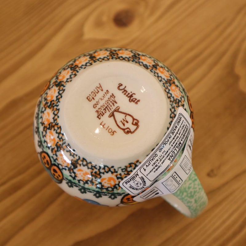 新品　レア　ポーリッシュポタリー 風船くま　ミニボウル　ポーランド食器 新品 レア ポーリッシュポタリー 風船くま ミニボウル