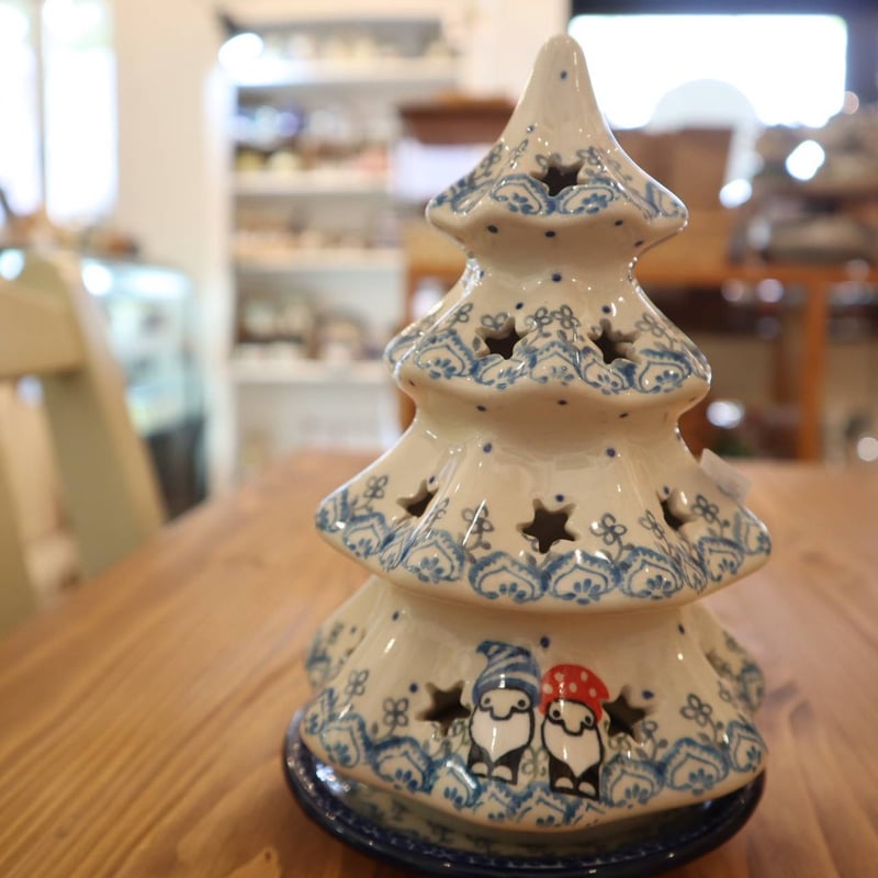クリスマスツリーキャンドルホルダー（小人）セラミカ アルティ