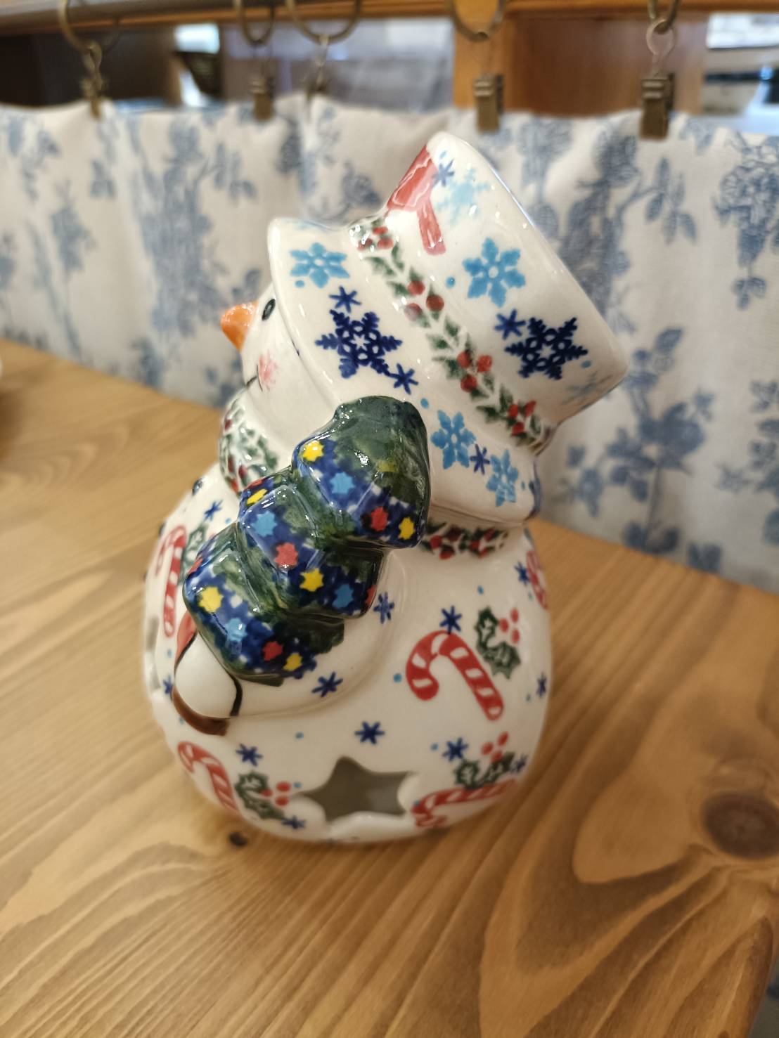 ポーランド食器　スノーマンキャンセルホルダー ポーランド食器 スノーマンキャンセルホルダー ポーランド食器