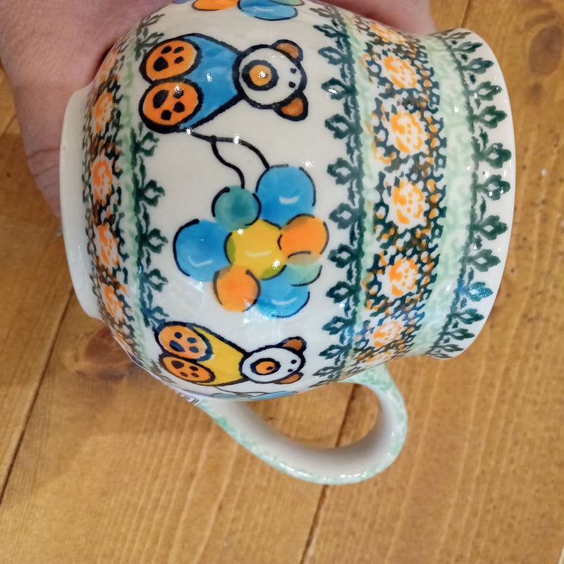 ポーリッシュマグ 小（くま風船） | colorful