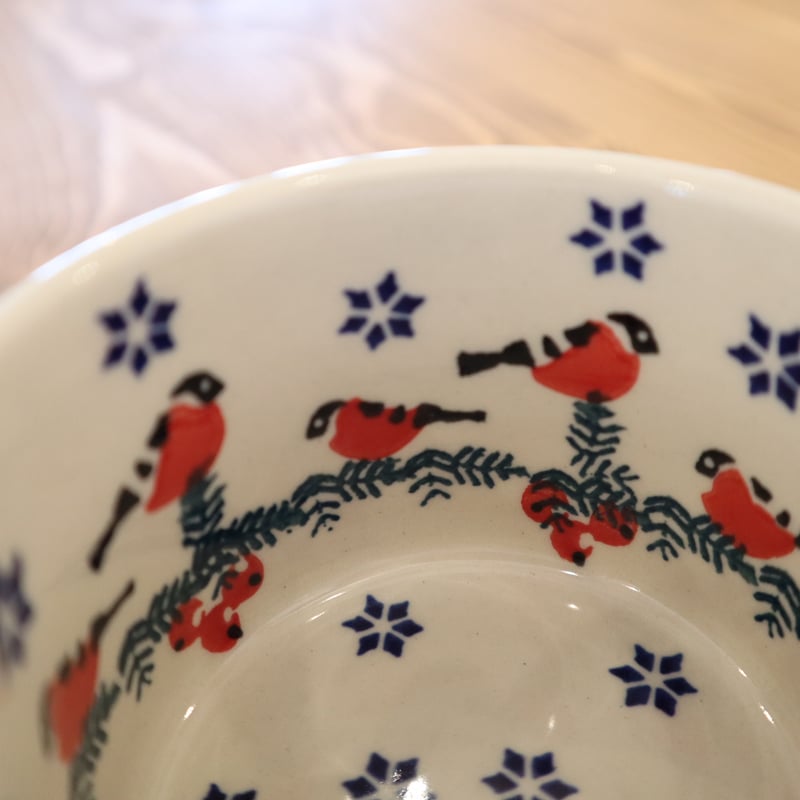 ボウル（赤い鳥）マヌファクトゥラ | colorful