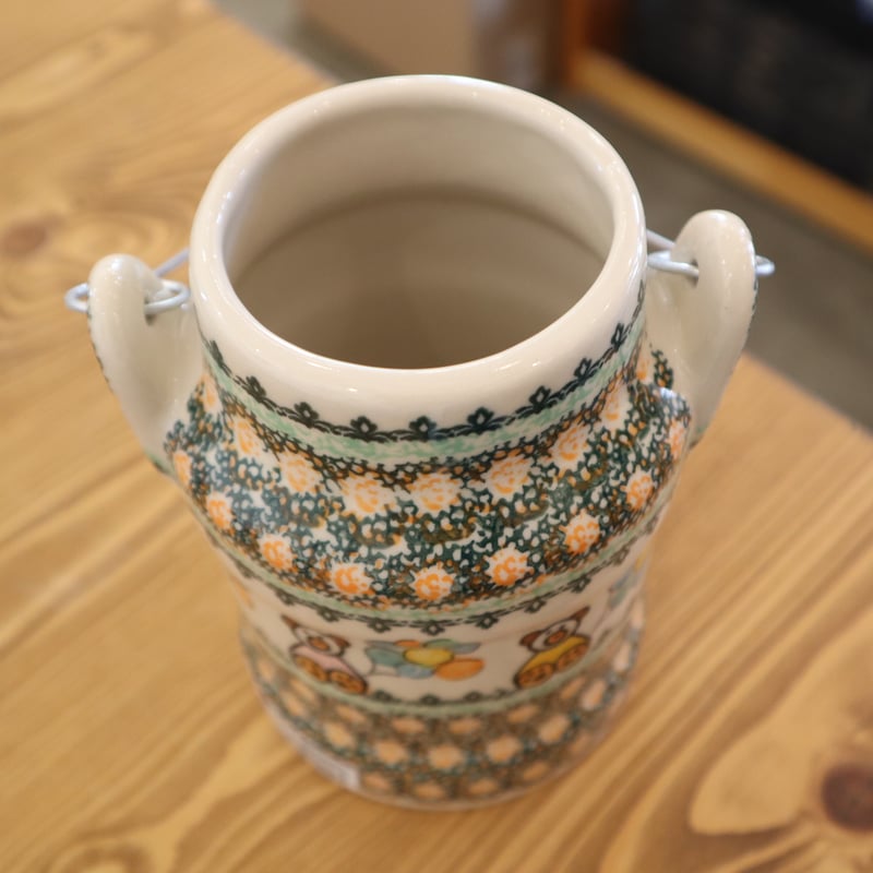 ミルク缶コンテナ（くま風船）ミレナ | colorful