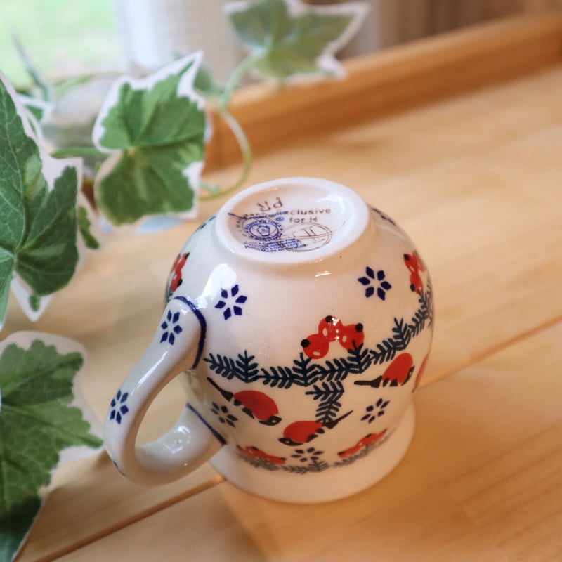 マグカップ（赤い鳥）マヌファクトゥラ | colorful