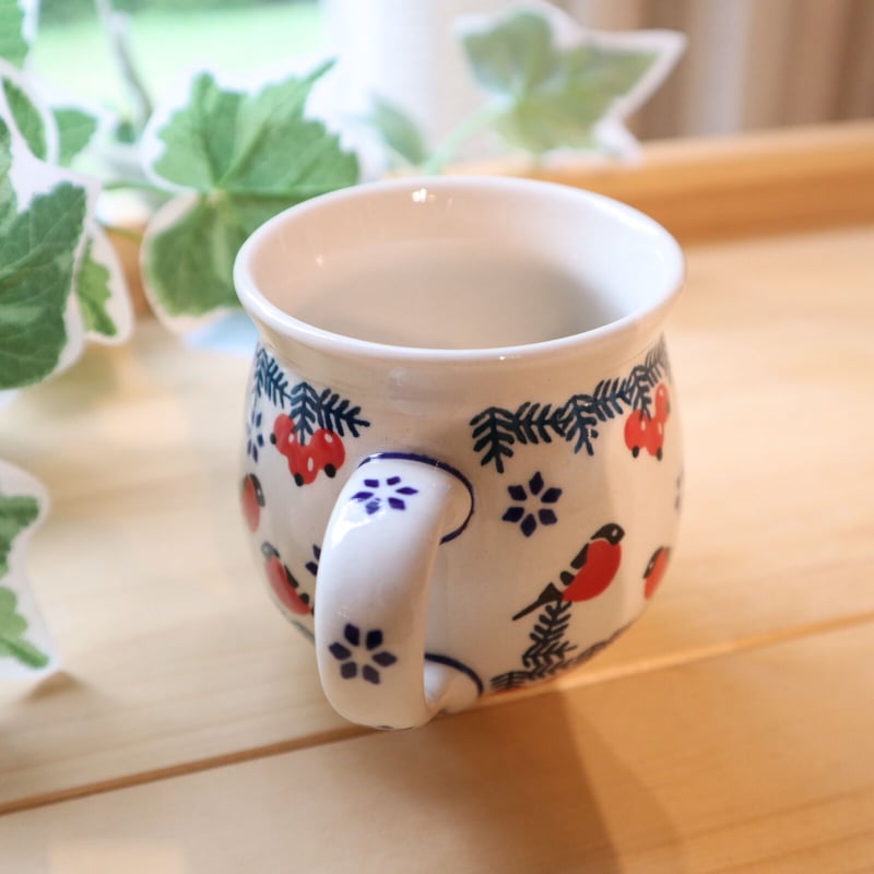 マグカップ（赤い鳥）マヌファクトゥラ | colorful