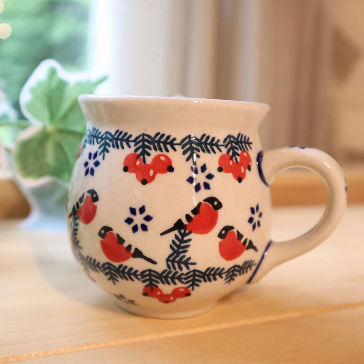 マグカップ（赤い鳥）マヌファクトゥラ | colorful