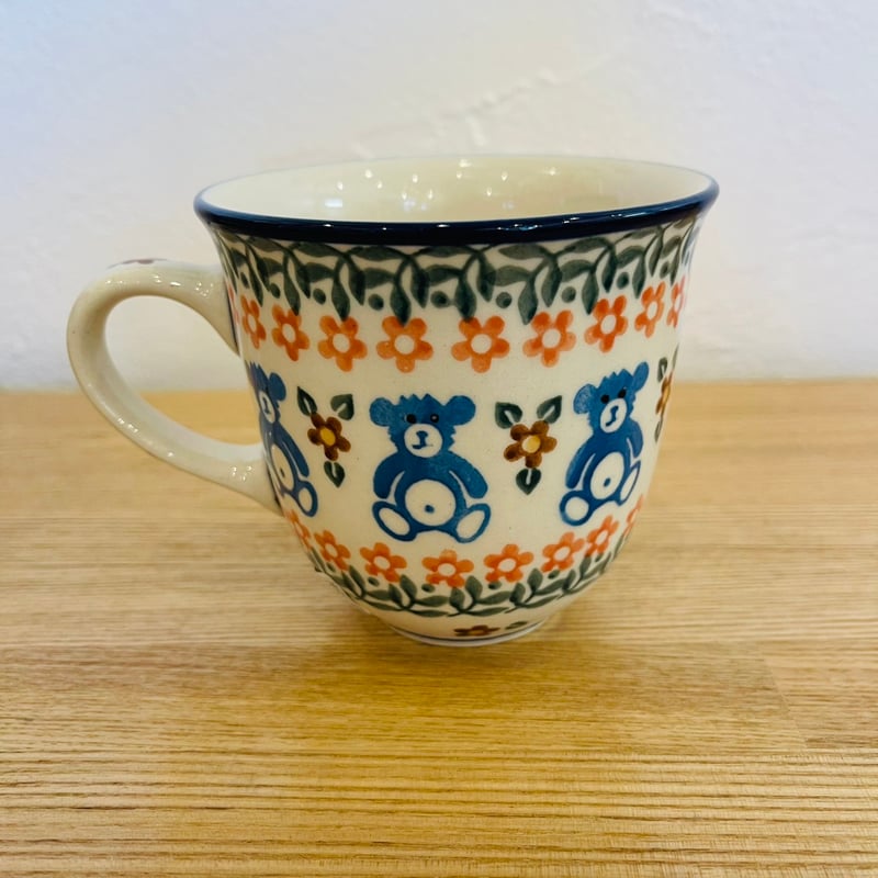 マグカップ300ml（青いくま）セラミカ アルティスティッチナ | colorful