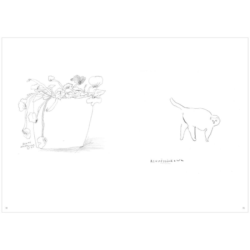 塩川いづみ作品集 IZUMI SHIOKAWA PEN, PENCIL, PEOPLE,
