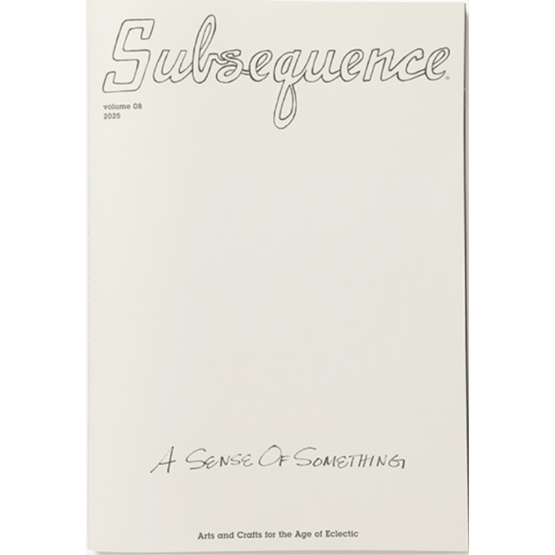 Subsequence Magazine Vol.8』 | twililight's STORE