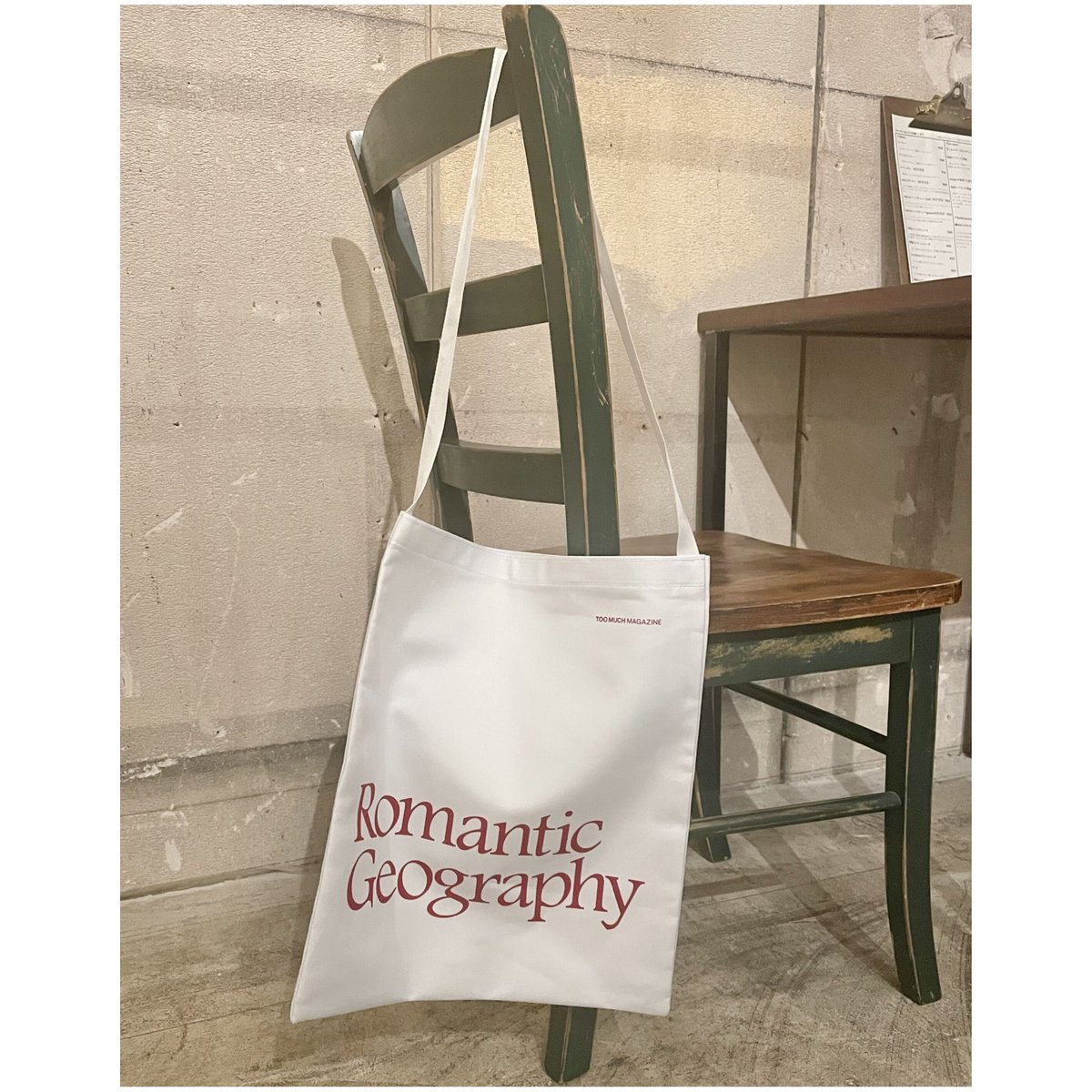 TOO MUCH Magazine TOTEBAG