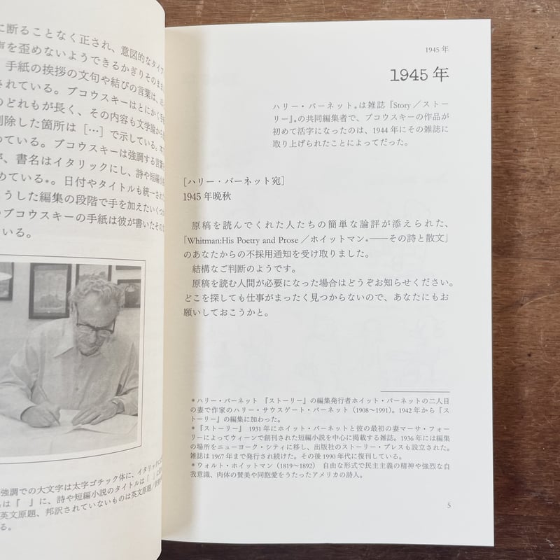 書こうとするな、ただ書け ブコウスキー書簡集 』 | twililight's STORE