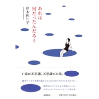 『あれは何だったんだろう』岸本佐知子