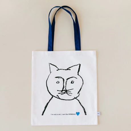 オルネコトートバッグ／I'm not a cat, I am the ORNEKO（イラスト：塩川いづみ）