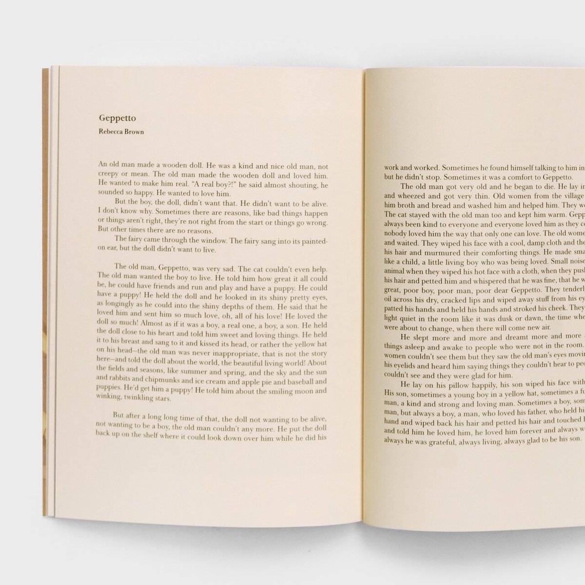 ゼペット』作：レベッカ・ブラウン／絵：カナイフユキ／訳：柴田