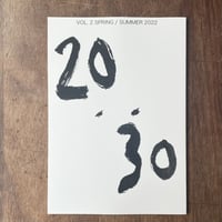 『20:30（ニジュウサンジュウ）』Vol.2 SPRING/SUMMER 2022