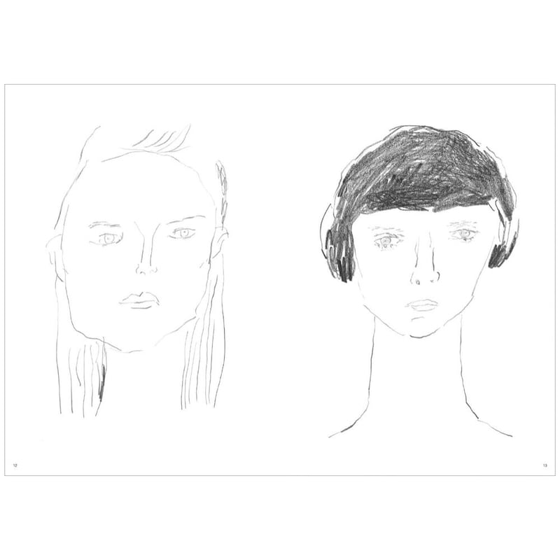 塩川いづみ作品集 IZUMI SHIOKAWA PEN, PENCIL, PEOPLE,