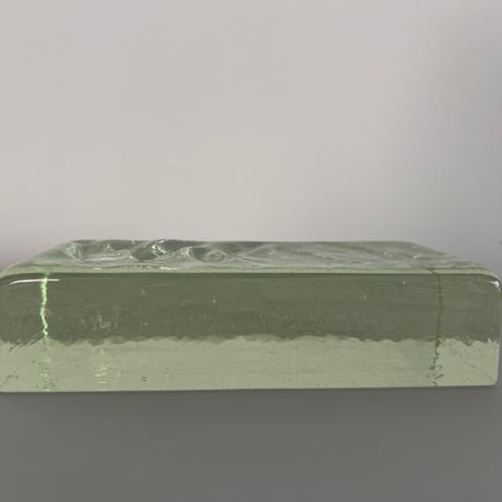 ガラスオブジェ ripple brick L