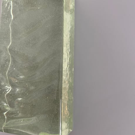 ガラスオブジェ ripple brick L