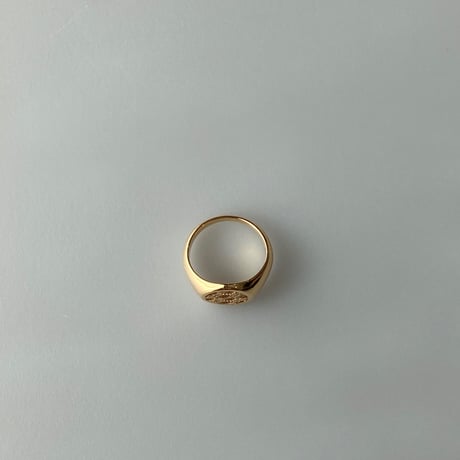 sharanpoi 家紋シグネットリング K18YG