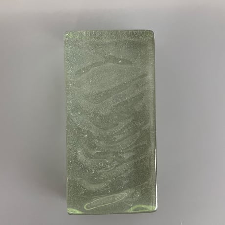 ガラスオブジェ ripple brick L