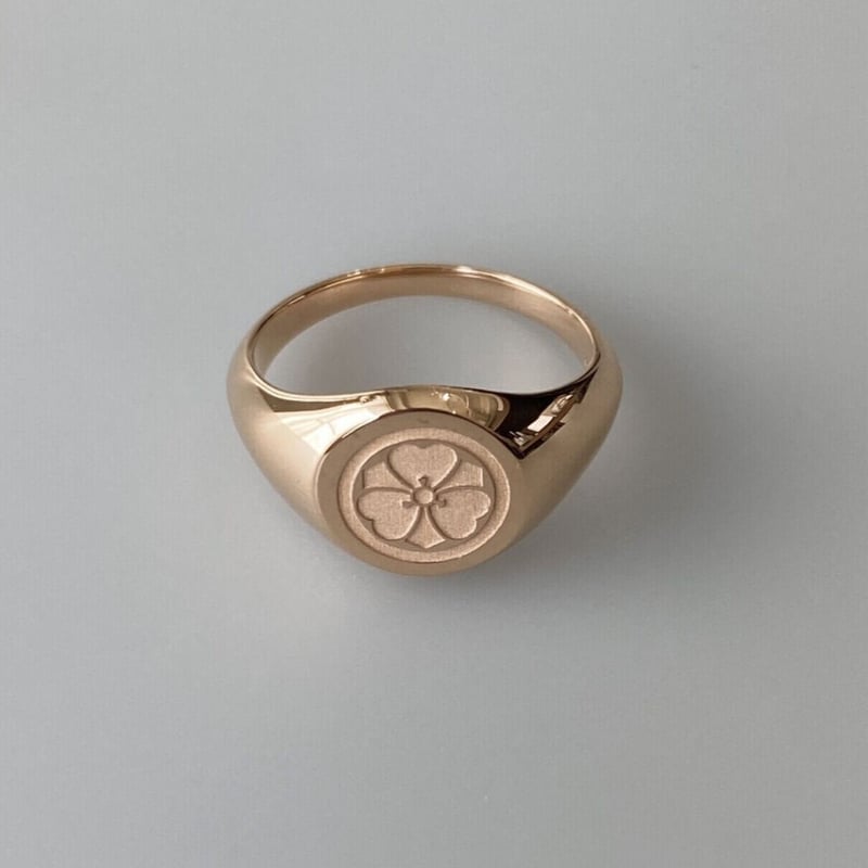 sharanpoi 家紋シグネットリングK18PG | CISON STORE