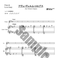14.アヴェ・ヴェルム（Fl.＆小型）