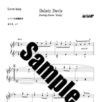 300.Dainty Davie（小型ハープソロEasy)