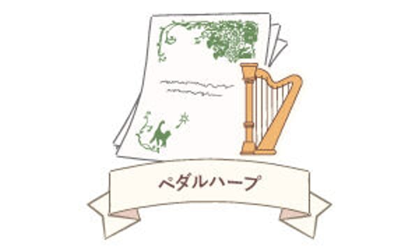 MUSICA Online Shop ハープ楽譜購入ページ