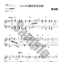 24.ベニスの謝肉祭変奏曲（22弦ソロ）