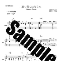 363.誰も寝てはならぬ（34弦レバーハープソロ）