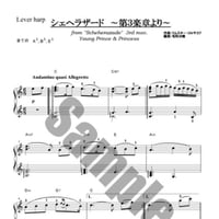 223.シェヘラザード（小型ハープソロ）