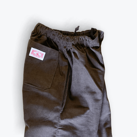 HOLD FAST/CHEF TROUSERS/DARK BROWN