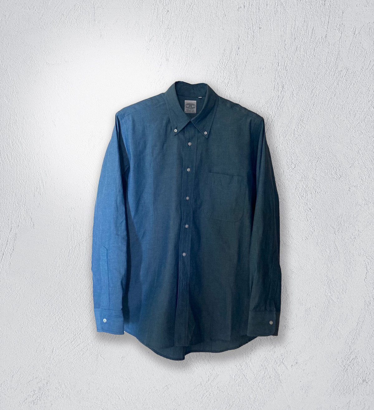 BAGGY L/S BD CHAMBRAY SHIRTS BLUE | gracie fuku BAGGY L/S BD CHAMBRAY SHIRTS BLUE | gracie fuku