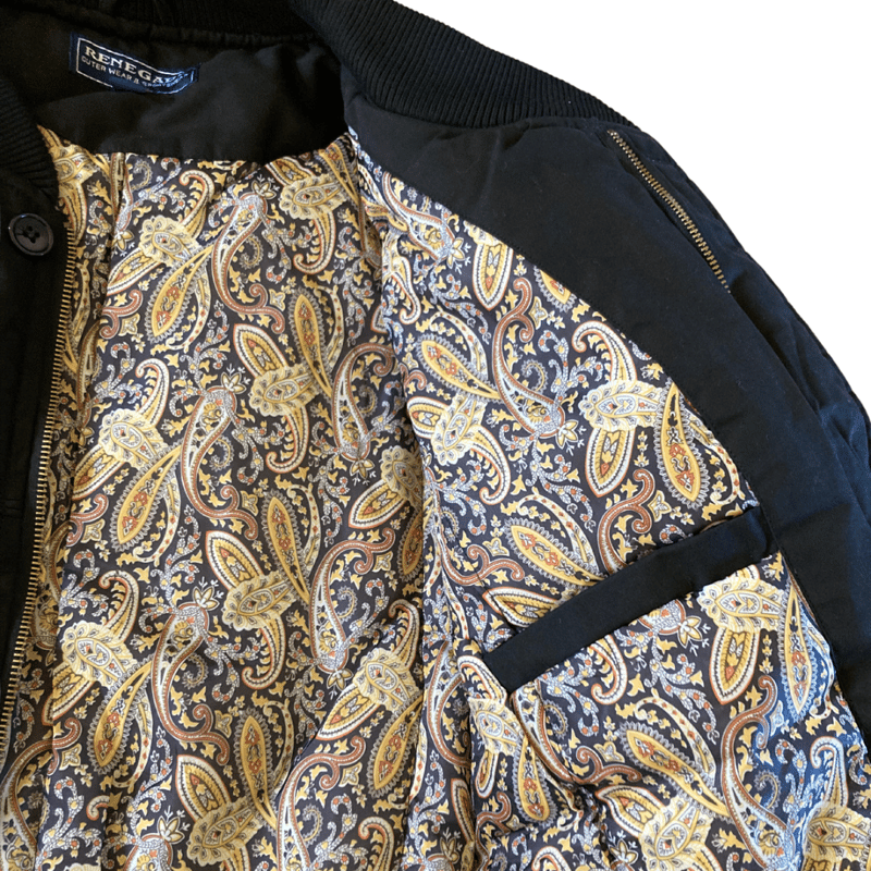 RENEGADE SPORTS WEAR DARBY JACKET BLACK | graci RENEGADE SPORTS WEAR DARBY JACKET BLACK | graci