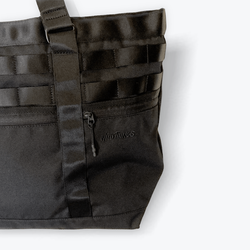 WILDTHINGS POLY CORDURA TOTE BAG BLACK | gracie WILDTHINGS POLY CORDURA TOTE BAG BLACK | gracie