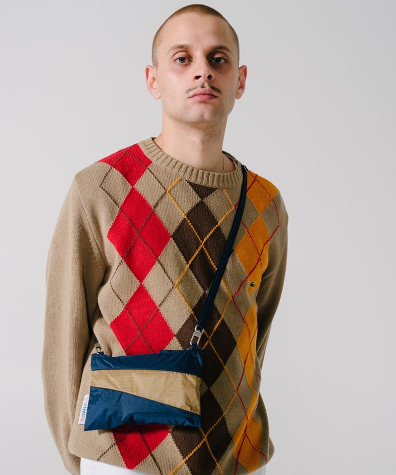 スーザンベル / ポーチ Navy & Camel【Forever】 | 淡雪coffeeオン