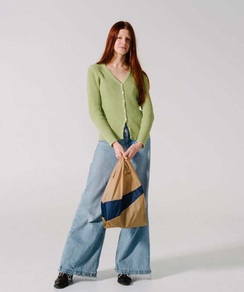 ポールスミス　Susan Bijl エコバッグ　Lサイズ　スーザンベル　ネイビー ポールスミス Susan Bijl エコバッグ Lサイズ スーザンベル ネイビー