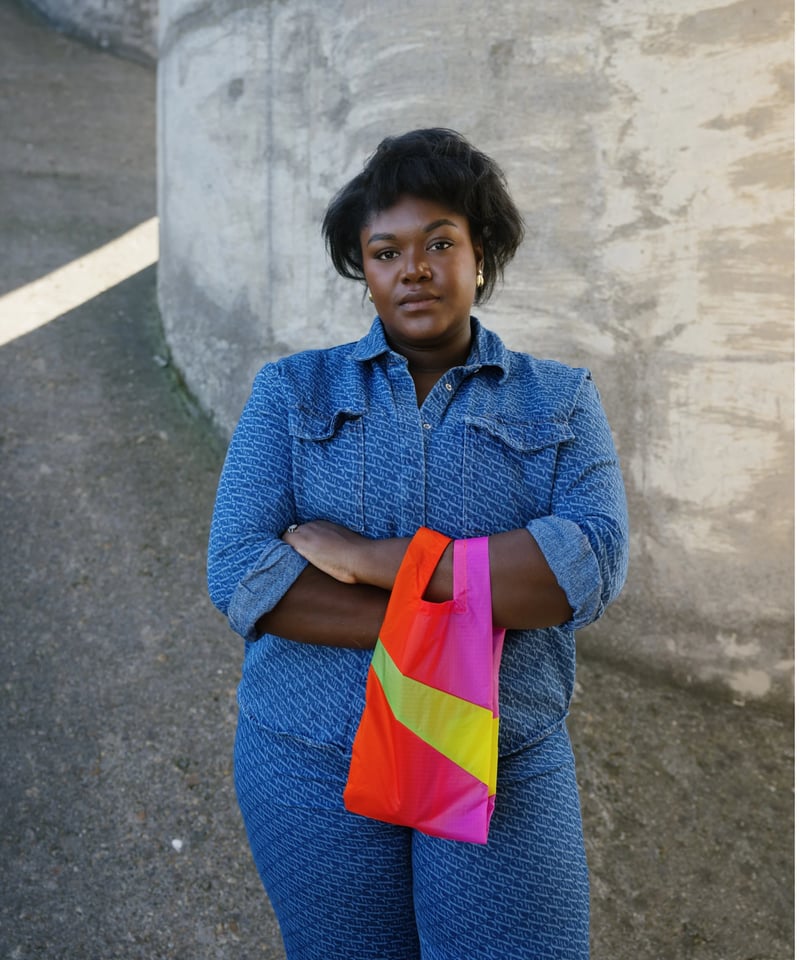 スーザンベル / ショッピングバッグ Humming Limes【75B】 | 淡雪coffe