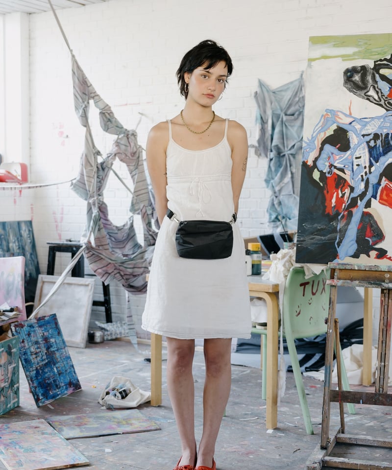 スーザンベル / バムバッグ Sサイズ Black & Black【Recollection】