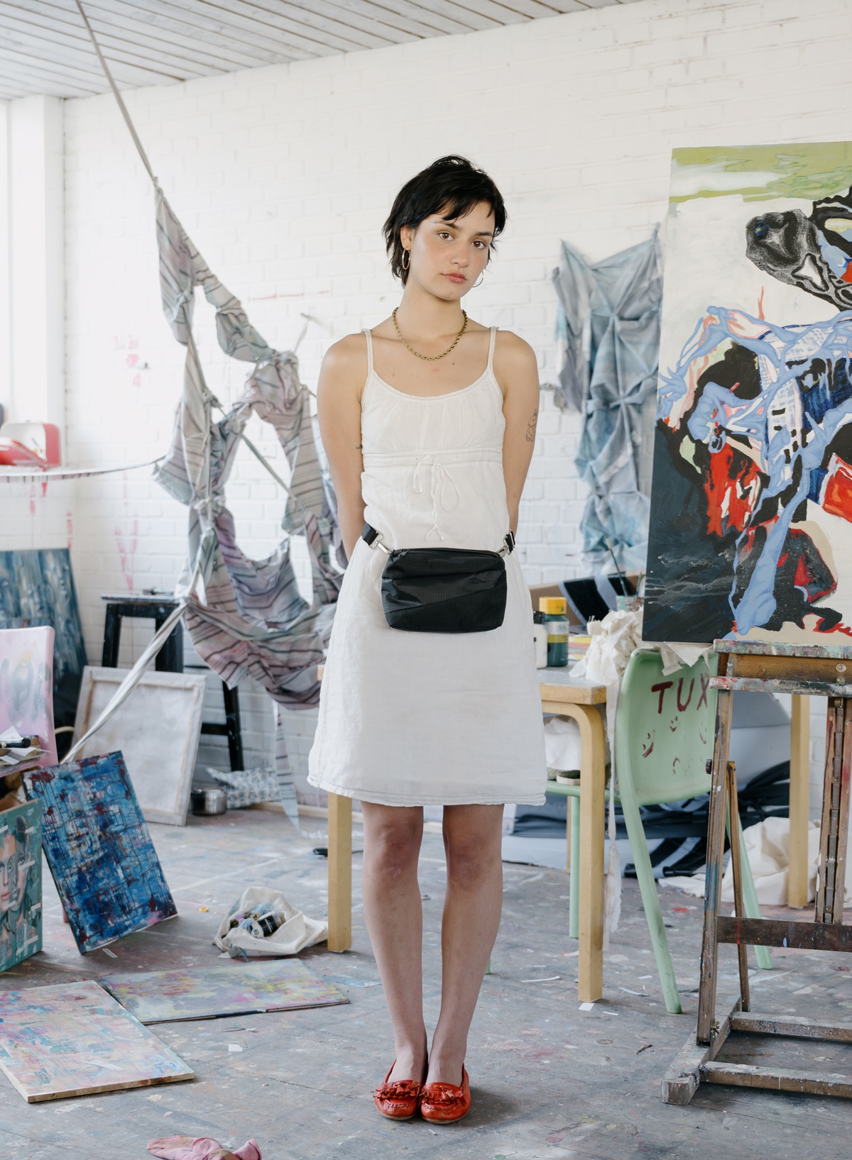 スーザンベル / バムバッグ Sサイズ Black & Black【Recollection】