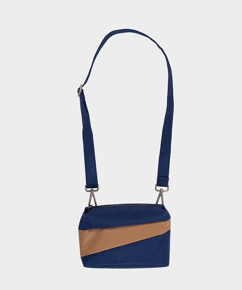 スーザンベル　バムバッグSサイズ　新品未使用品 スーザンベル / バムバッグ Sサイズ Camel & Navy【Forever】 | 淡雪