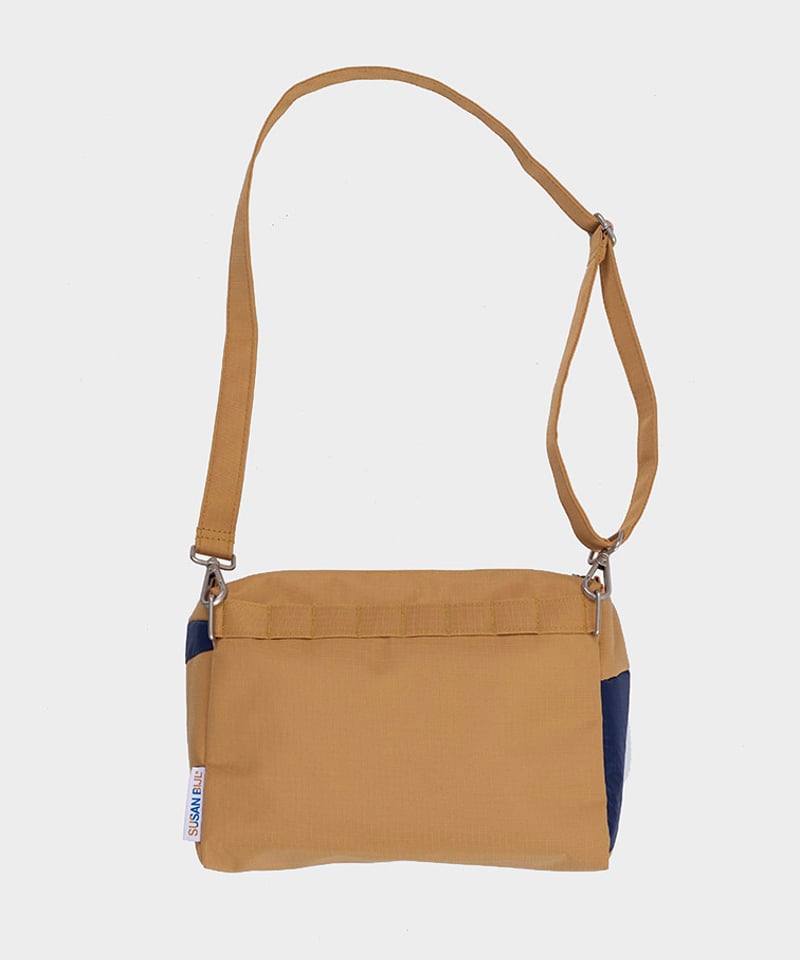 スーザンベル / バムバッグ Mサイズ Camel & Navy【Forever】 | 淡雪