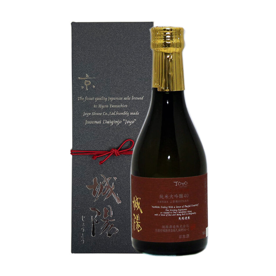 城陽 純米大吟醸40（山田錦）300ml | 城陽酒造 オンラインショップ