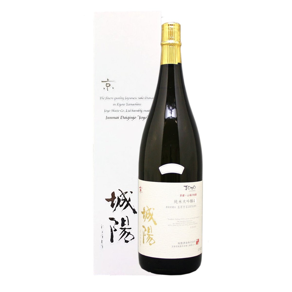 大吟醸 日本酒 1800ml 精米歩合40% 城陽 純米大吟醸40（五百万石）1800ml | 城陽酒造 オンラインショップ