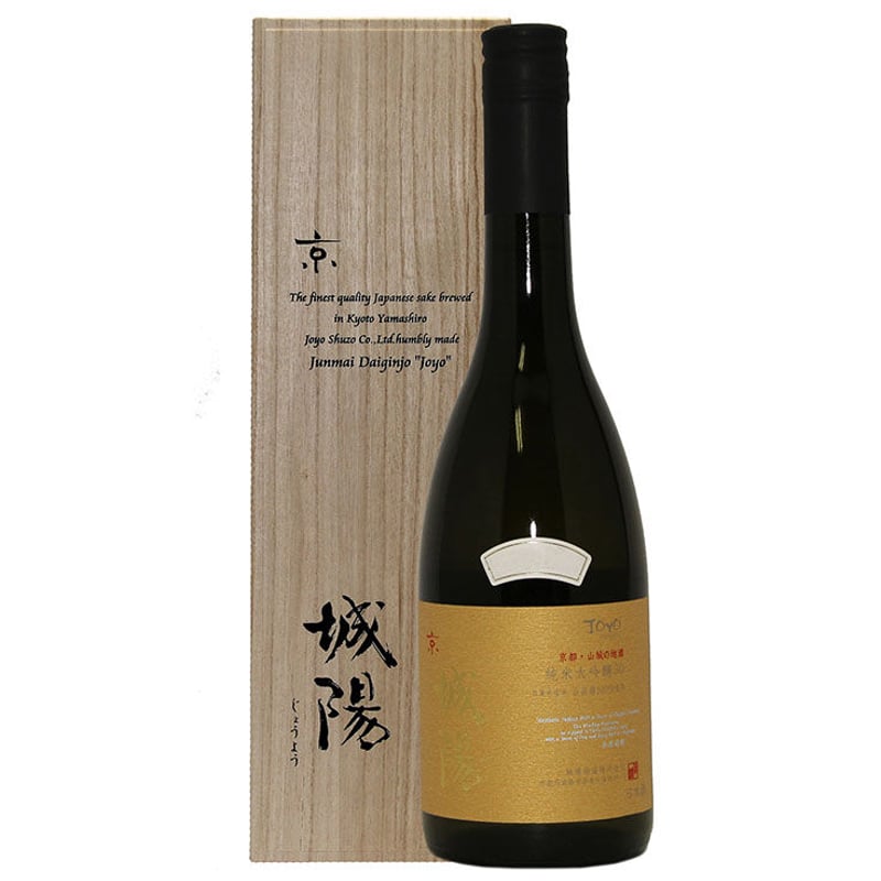 城陽 純米大吟醸(山田錦)30 720ml | 城陽酒造 オンラインショップ