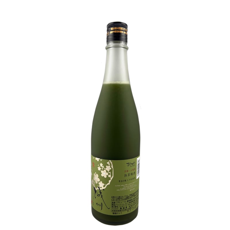 長期熟成梅酒 城州 宇治抹茶梅酒 12度 720ml | 城陽酒造 オンライン