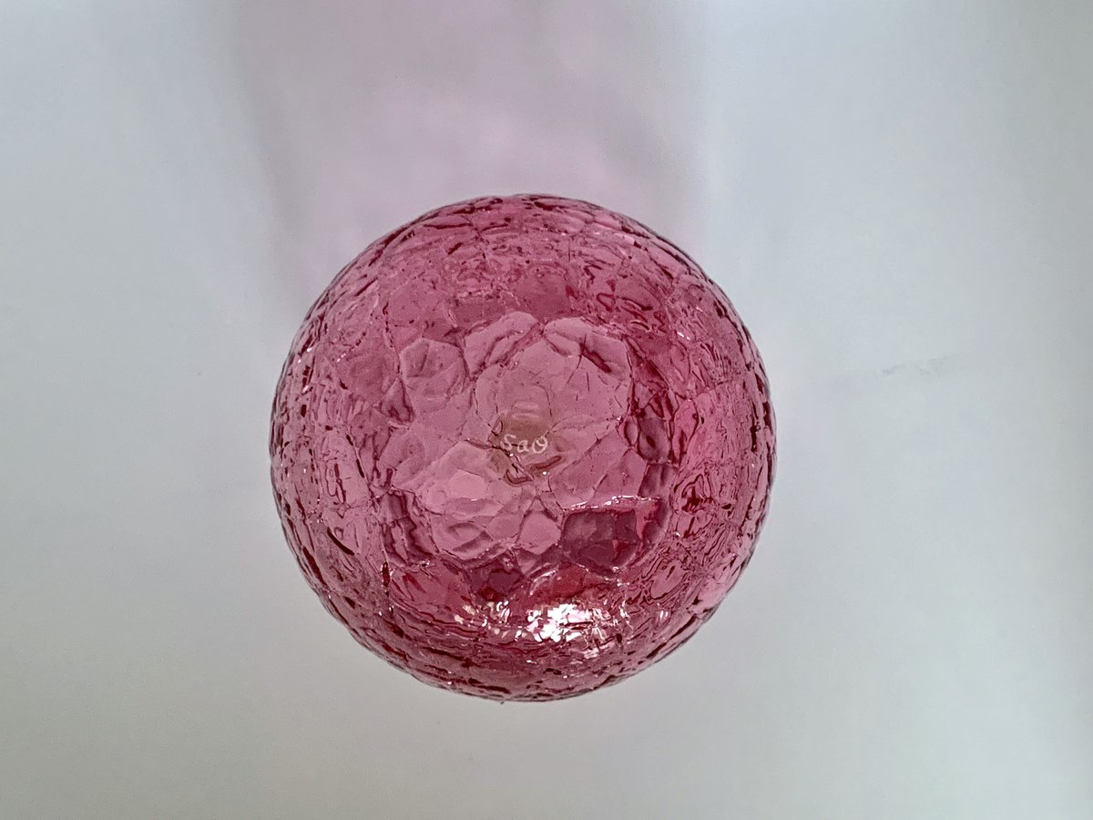 新品 ヴィラリ 希少 キャンドルホルダー キャンドル ピンク リボン ★ キャンドルホルダー（ピンク1） | Glass saoringo STORE