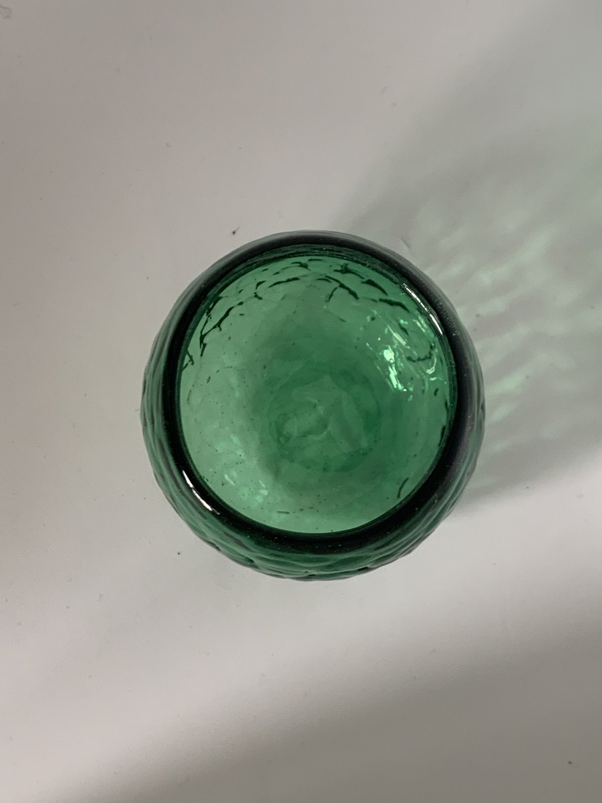 WALTHER GLAS マーメイド ウランガラス キャンドルホルダー グリーン