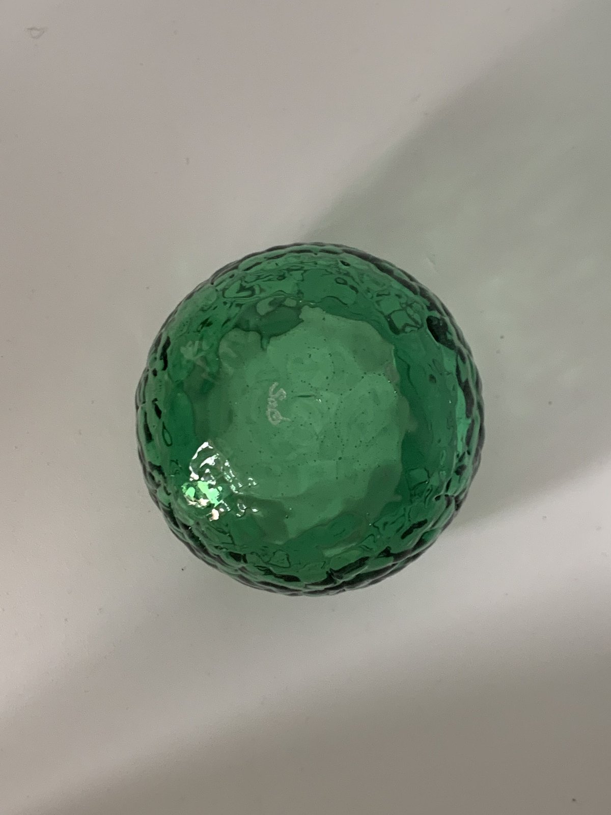 キャンドルホルダー（緑2） | Glass saoringo STORE